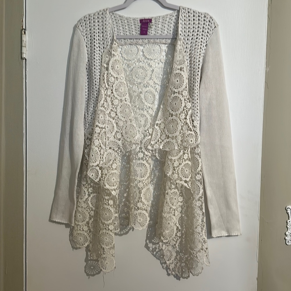 Fun Lace knit  Sweater
